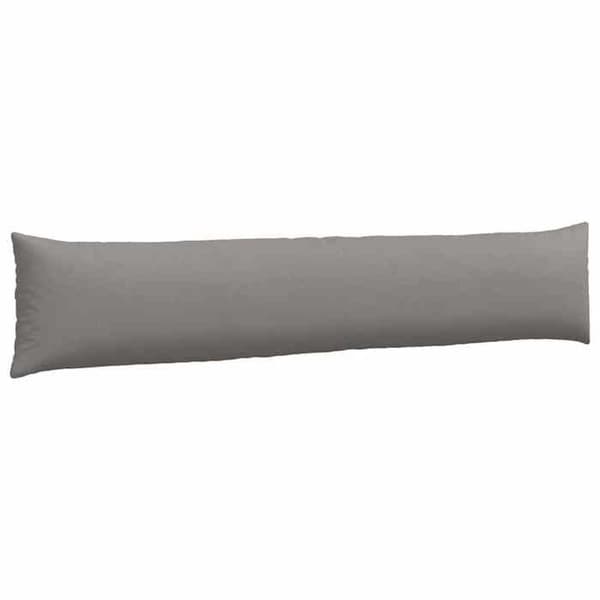 Soffkudde - EXKLUSIV HEM - 200 x 40 cm - 2-pack - Avtagbar taupe - Polyesterfyllning Mol
