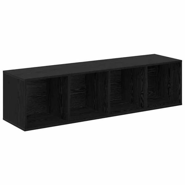 Maison Exclusive - TV-møbel sæt 4 stk 37 x 37 x 142,5 cm Sort Svart