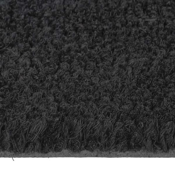 Dørmåtte - Eksklusivt Hus - 50x80 cm - Sort - Kokosfibre svart