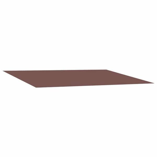 Maison Exclusive - Ersättningsduk för markis Brun 400 × 350 cm Polyester