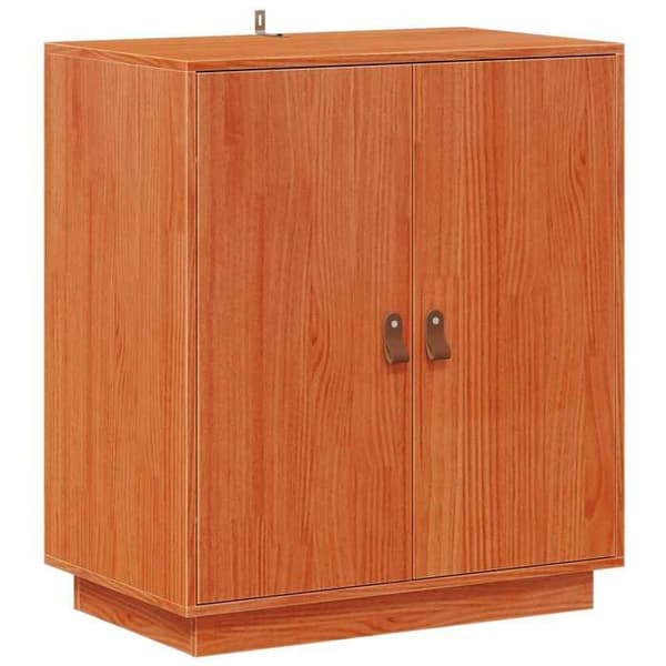 Maison Exclusive - Buffé Brun Ciré 65,5 x 40 x 75 cm Massivt trä