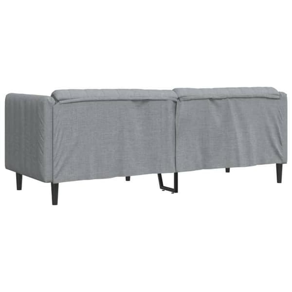 Maison Exclusive - 3-personers sofa i lysegrå stof