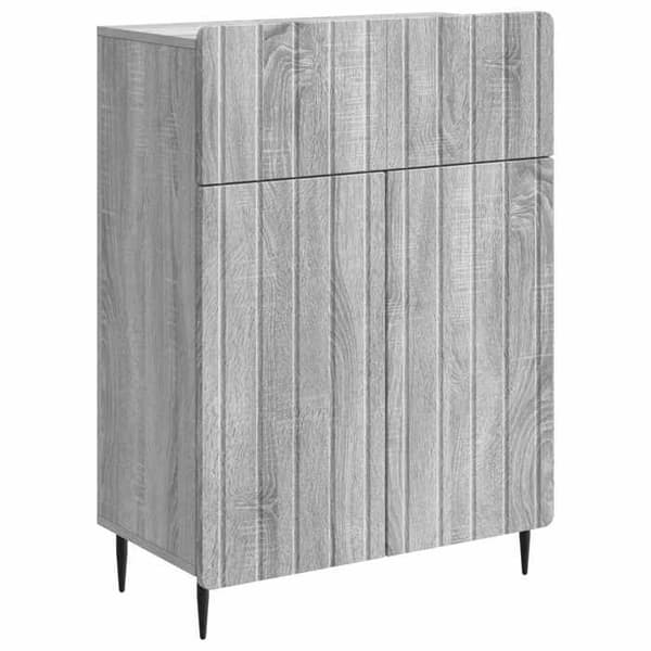 Maison Exclusive - Buffet Sonoma grå 66 x 34,5 x 92 cm Ingeniørtræ