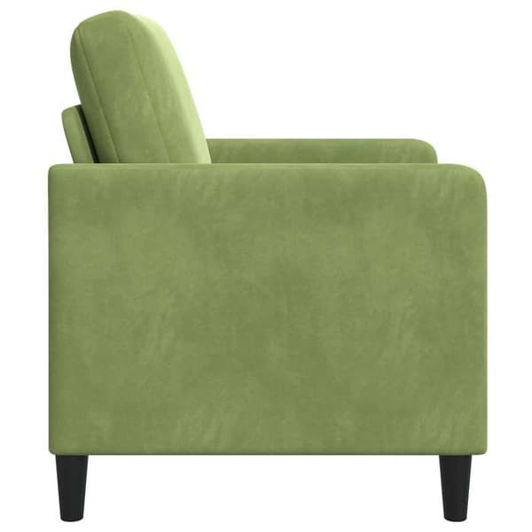 Maison Exclusive - Soffa med förvaring Ljusgrön 72 x 78 x 87 cm Polyester