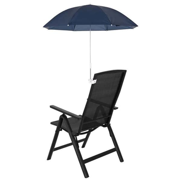 Klippsolskydd - EXKLUSIV HEM - Ø 105 x 86 cm - Polyester 170T - Monteringsklämma - 2 delar