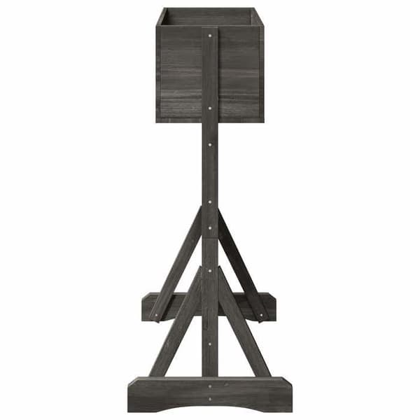 Maison Exclusive - Vertikal trädgårdsgaller Grå 48 x 30 x 70,5 cm
