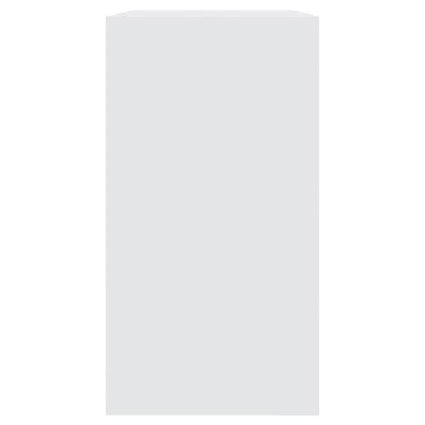 Skoskåp - EXKLUSIV HEM - 80x34x63 cm - Vit - Ingenjörsträ - 1 fällbar låda Vit