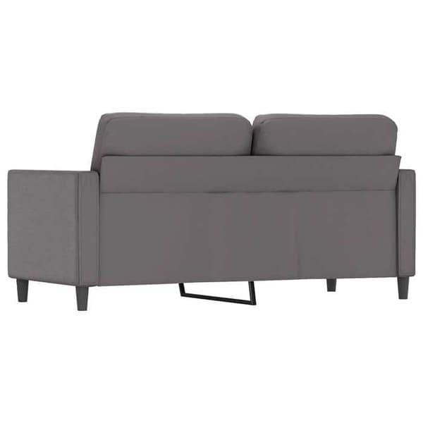 Maison Exclusive - 2-personers sofa Grå 140 cm Syntetisk læder