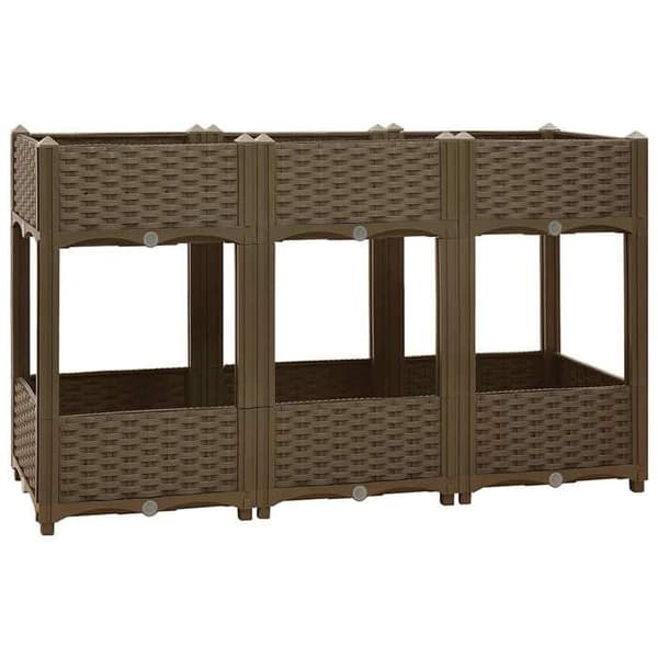 Maison Exclusive - Hög säng 120x40x71 cm Polypropylen