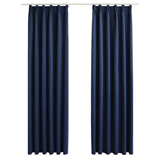 Valoeste - Maison Exclusive - Sininen - 140 x 225 cm - Metallikoukut Blå