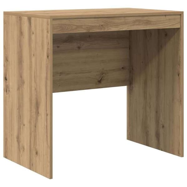 Maison Exclusive - Håndlavet egetræskontor 80 x 50 x 76 cm Ek