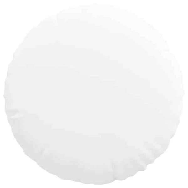 Maison Exclusive - Sittkuddar 2 st Tyg Vit Ø80 x 29 cm Vit