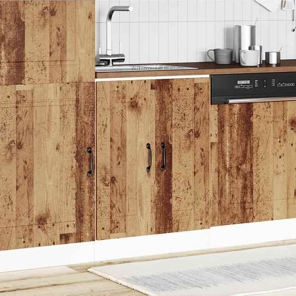 Maison Exclusive - Lavt skab til vask Kalmar gammel træ ingeniørtræ