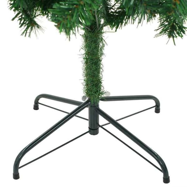 Kunstigt juletræ - EKSKLUSIV HUS - forudbelyst/bolde - 210 cm - 910 spidser - LED