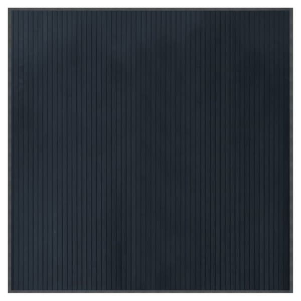 Maison Exclusive - Neliömatto harmaa 100x100 cm bambu