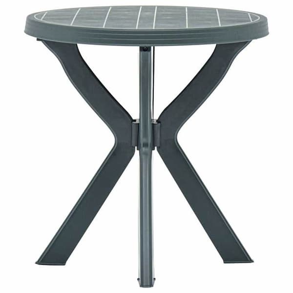 Maison Exclusive - Bistrobord Vit Ø70 cm Plast