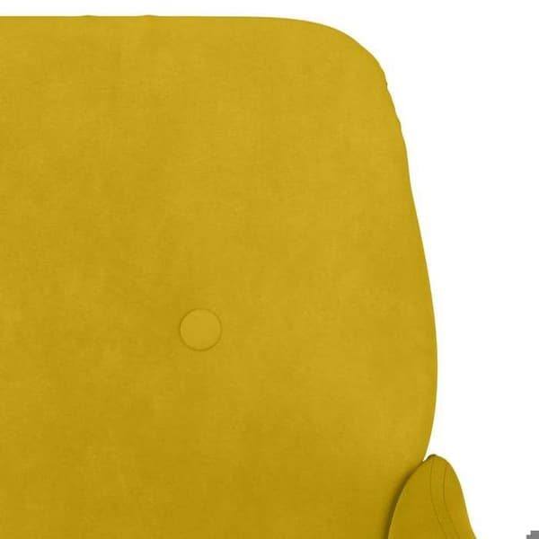 Maison Exclusive - Gul Fåtölj 62x79x79 cm Sammet