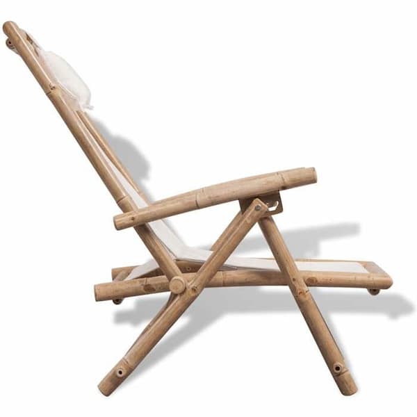 Maison Exclusive - Uteplatsstol i bambu