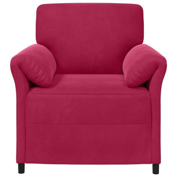Maison Exclusive - Bordeaux Sametti Yhden Hengen Sohva