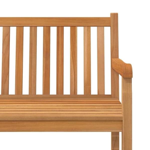 Maison Exclusive - 150 cm puutarhapenkki kestävä teak-puu