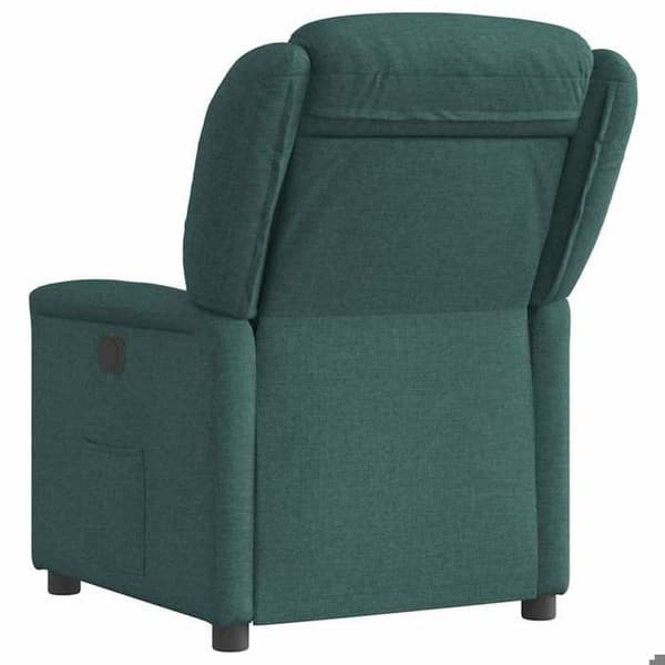 Recliner - EXKLUSIV HEM - Mörkgrön - Tyg - Lutning 135° - Sidoficka Mörkgrön