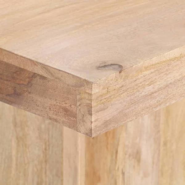 Maison Exclusive - Matbord 120x120x77 cm Massivt mangoträ