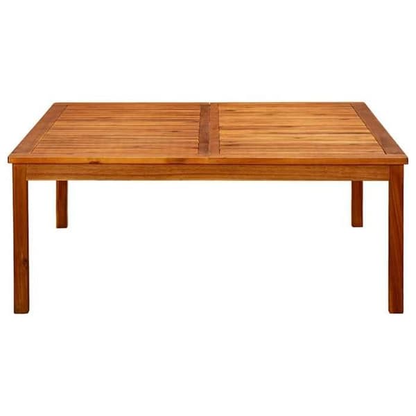 Maison Exclusive - Trädgårdssoffbord 110x110x45 cm Solid akaciaträ