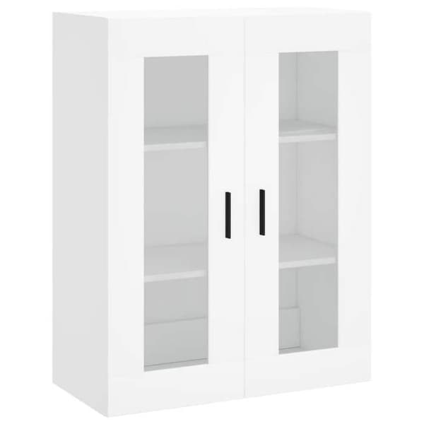 Maison Exclusive - Buffé hög Vit 69,5x34x180 cm Ingenjörsträ