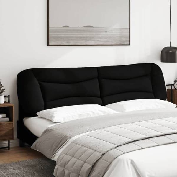 Maison Exclusive - Hovedgærdens pude Hvar sort 200 cm stof