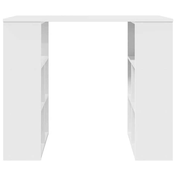 Maison Exclusive - Kontor Vit Ingenjörsträ 90 x 50 x 75 cm Vit