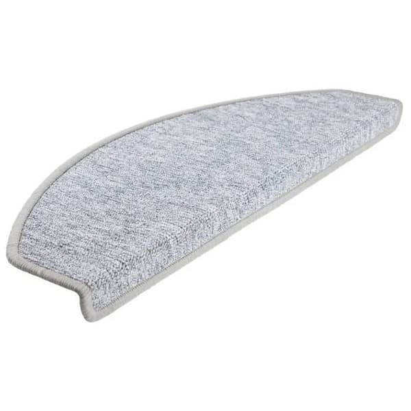 Maison Exclusive - Trappmatta 15 st Ljusgrå 65 x 24 x 4 cm ljusgrått