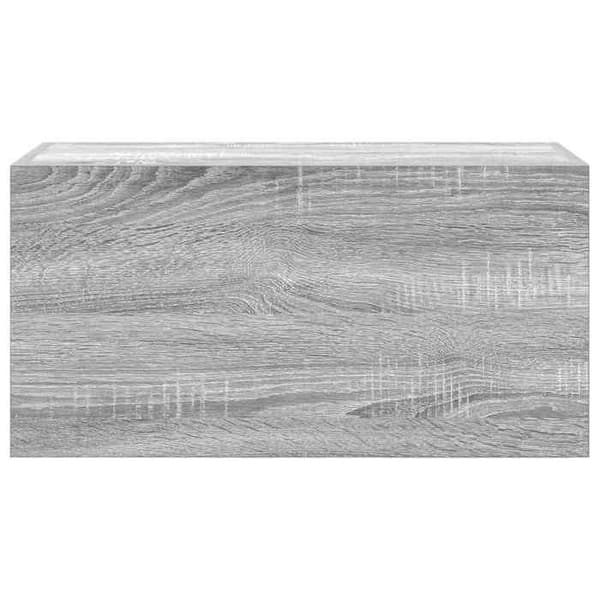 Maison Exclusive - Väggmonterad badrumsskåp sonoma grå 60x25x30cm ingenjörsträ Sonoma grå