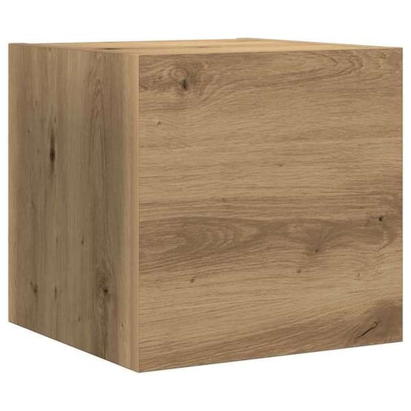 Maison Exclusive - TV-møbel sæt 8 dele 60 x 30 x 30 cm Håndlavet eg