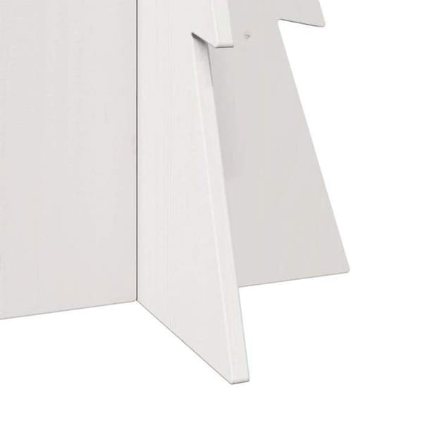 Julgran - EXKLUSIVT HUS - Exklusivt hus - Vit - Massivt gran - 112 cm Vit