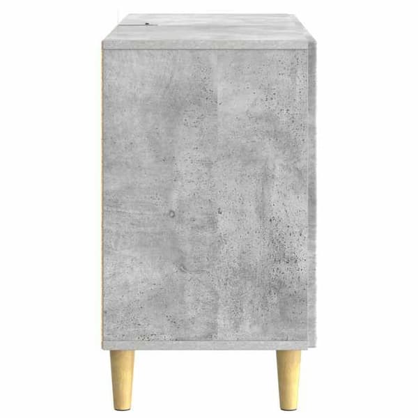 Maison Exclusive - Buffet Grå beton 89 x 34,5 x 60 cm Ingeniørtræ