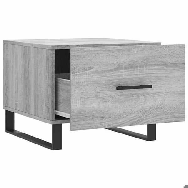 Maison Exclusive - Soffbord Sonoma grå 50x50x40 cm Ingenjörsträ