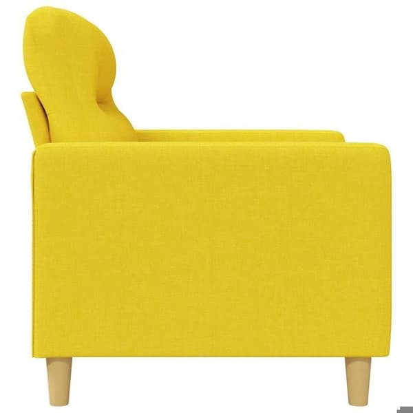 Maison Exclusive - 2-personers Sofa Lys Gul 120 cm Stof