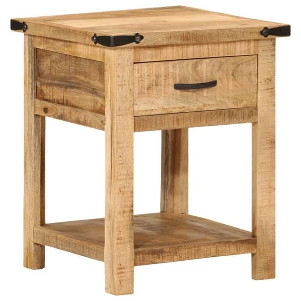 Maison Exclusive - Natbord 40x40x50 cm massiv mango træ