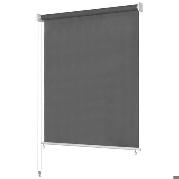 Maison Exclusive - Utrullningsbutik för utomhusbruk 205 (l) x 140 (H) cm antracit