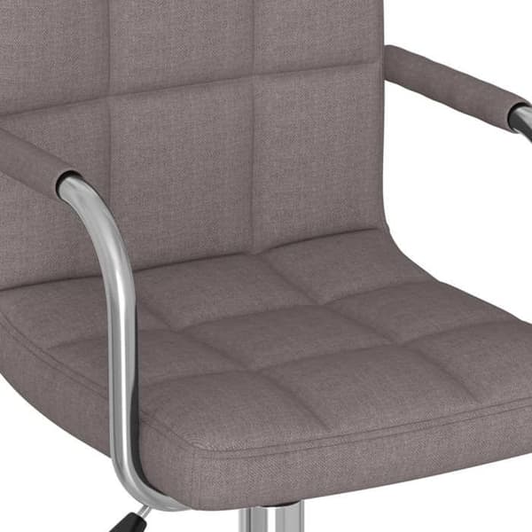 Maison Exclusive - Drejestol til spisestue Taupe Stof