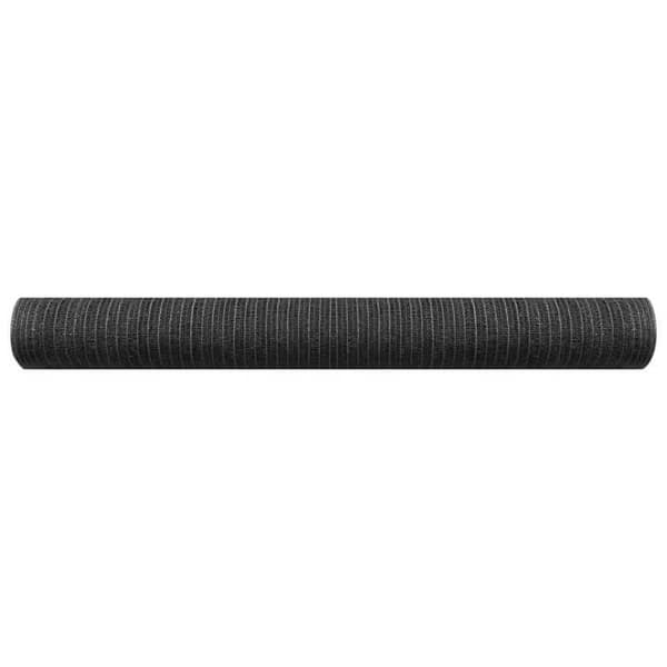 Maison Exclusive - Anthracite brise-vue net 1x50 m PEHD 75 g/m²