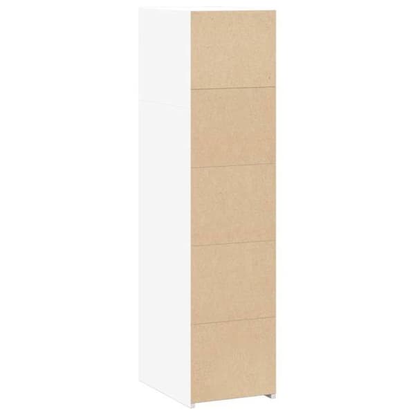 Maison Exclusive - Hvidt buffet 30x41x124 cm ingeniørtræ Vit