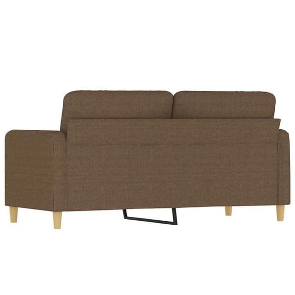 Maison Exclusive - 2-personers sofa Brun 140 cm Stof