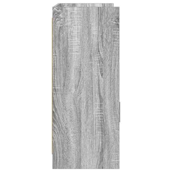 Maison Exclusive - Buffet Sonoma grå 98,5 x 33 x 80 cm Ingeniørtræ Sonoma grå