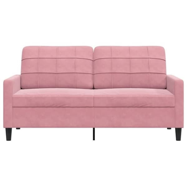 Maison Exclusive - Soffa 2-sits Rosa 140 cm Sammet