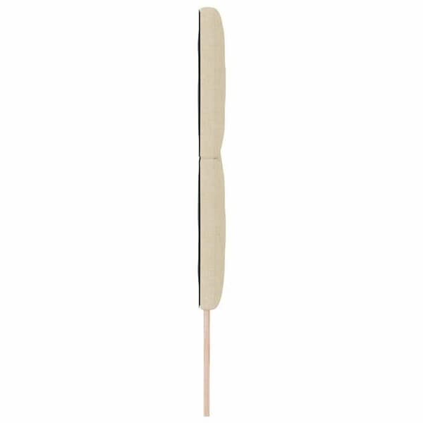 Maison Exclusive - Hovedgærde Creme 180 cm stof