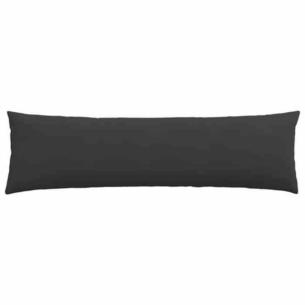 Soffkuddar - EXKLUSIVT HEM - 145 x 40 cm (2-pack) - Svart - Polyester - Dragkedja på överdrag Svart