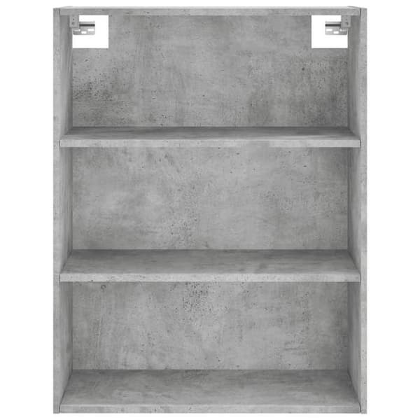 Maison Exclusive - Buffé hög Grå betong 69,5x34x180 cm Ingenjörsträ