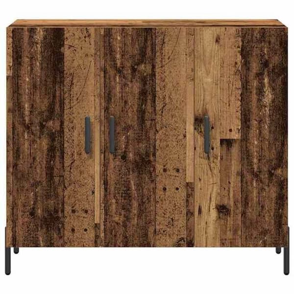 Buffé - EXKLUSIVT HUS - 90x34x80 cm - Ingenjörsträ - Retro koniska ben - Modern design
