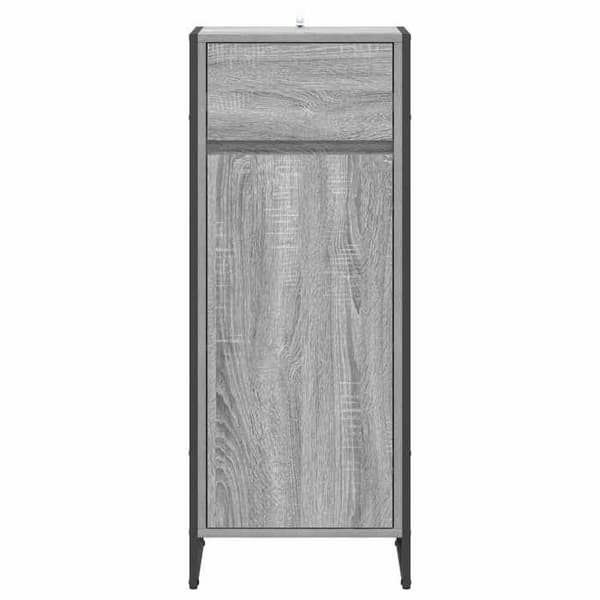 Maison Exclusive - Sonoma-harmaa kylpyhuonekaappi 40 x 30 x 100 cm